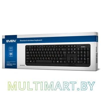 Клавиатура SVEN KB-C2200W (черный) картинка 5
